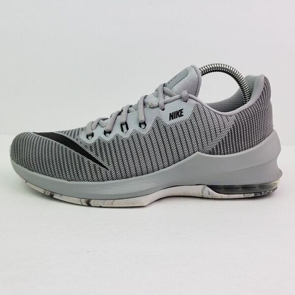 Nike Air Max Infuriate 2 Low Mens Size 8 Wolf Grey Basketball Sneaker Shoes main image 4